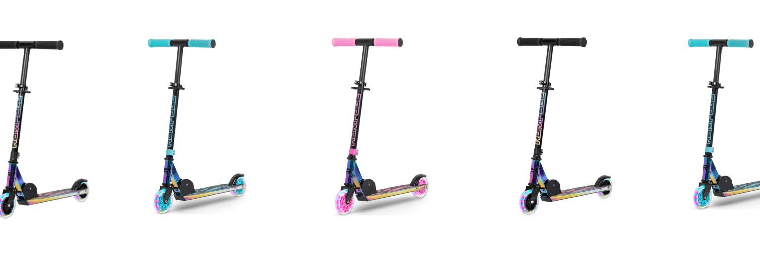 Just Arrived! Rampage Folding Scooter with Light-Up Features
