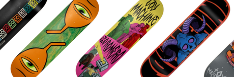 JUST ARRIVED! Toy Machine Skateboard Decks
