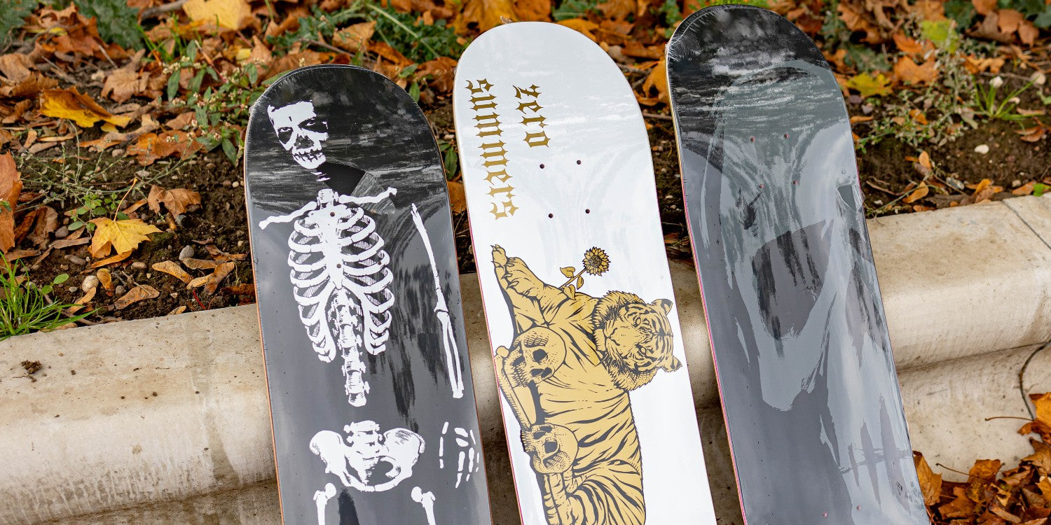 Latest Arrivals! Skateboard Decks from Zero, Primitive, Darkroom and more!