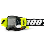 100% Accuri 2 Forecast Youth MTB/MX Goggles - Black (Clear Lens)