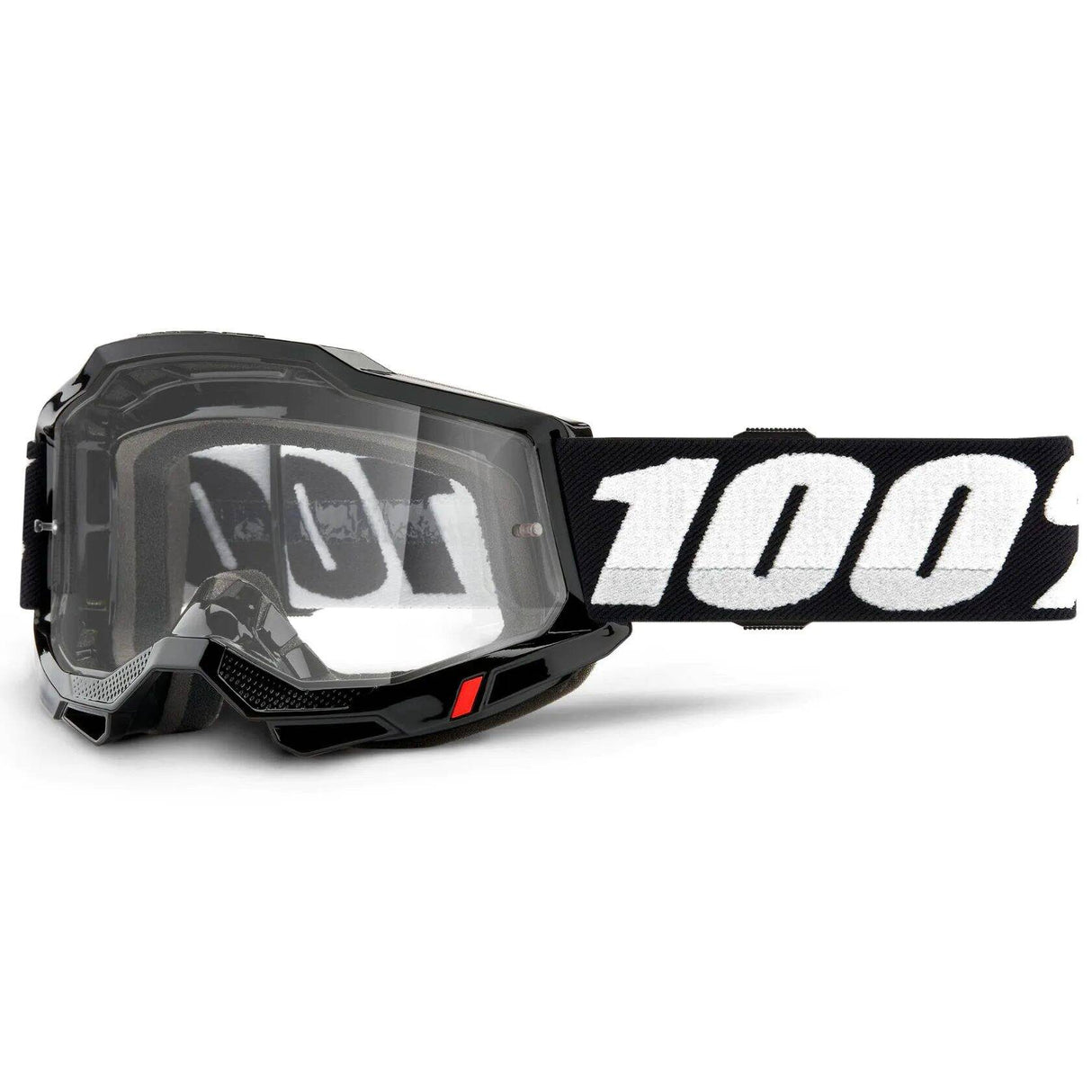 100% Accuri 2 Woods MTB/MX Goggles - Black (Photochromic Lens)