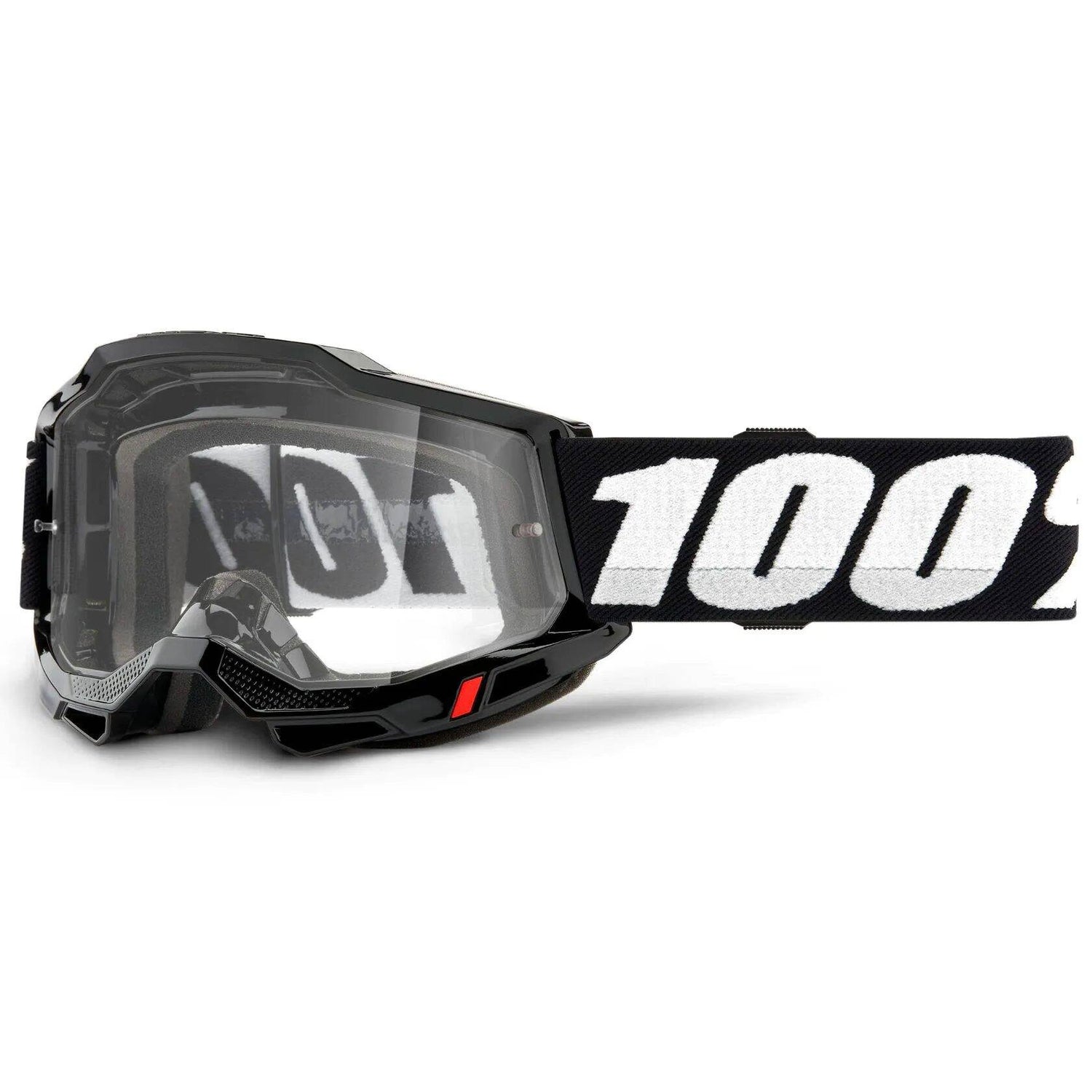 100% Accuri 2 Woods MTB/MX Goggles - Black (Photochromic Lens)