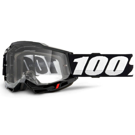 100% Accuri 2 Woods MTB/MX Goggles - Black (Photochromic Lens)