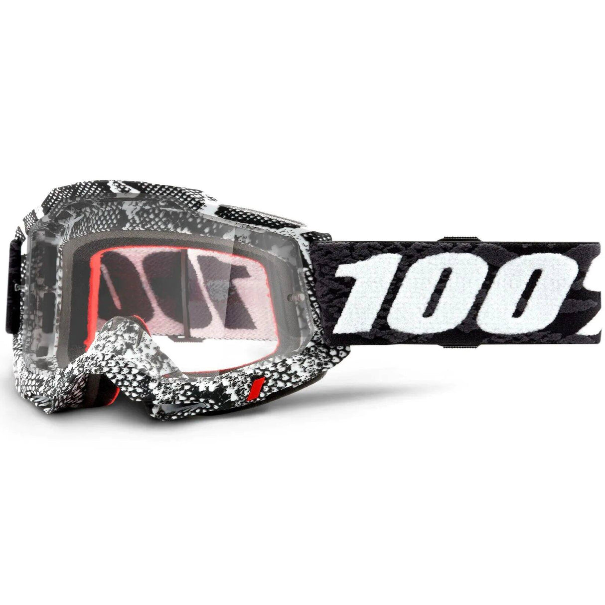 100% Accuri 2 MTB/MX Goggles - Cobra (Clear Lens)