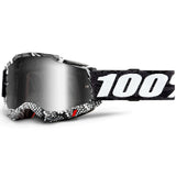 100% Accuri 2 MTB/MX Goggles - Cobra (Mirror Silver Lens)