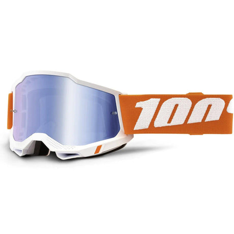100% Accuri 2 MTB/MX Goggles - Sevastopol (Mirror Blue Lens)
