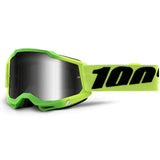100% Accuri 2 MTB/MX Goggles - Travis (Mirror Silver Lens)