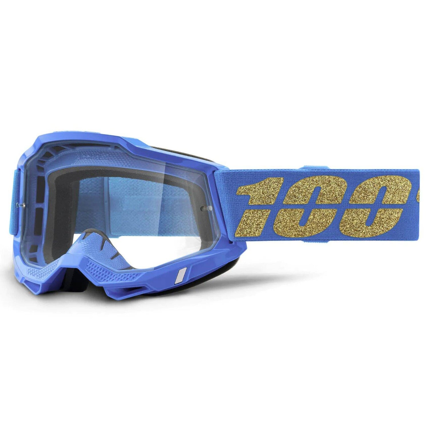 100% Accuri 2 MTB/MX Goggles - Waterloo (Clear Lens)
