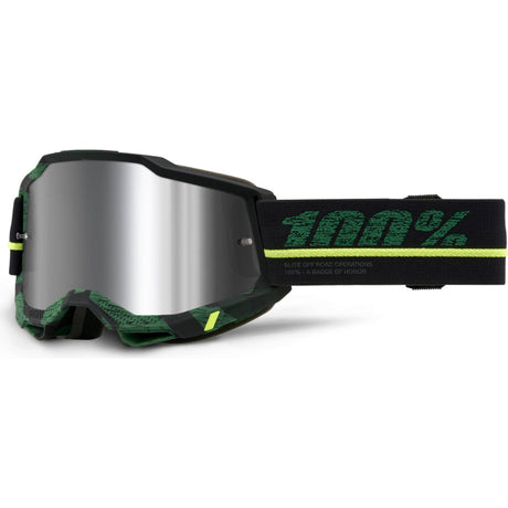 100% Accuri 2 Goggles - Overlord/Flash Silver Lens