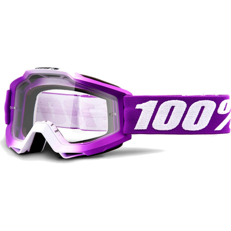 100% Accuri Goggles - Framboise/Clear Lens