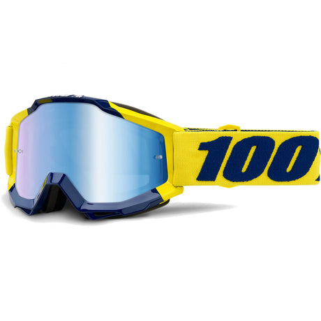 100% Accuri Goggles - Supply/Mirror Blue Lens