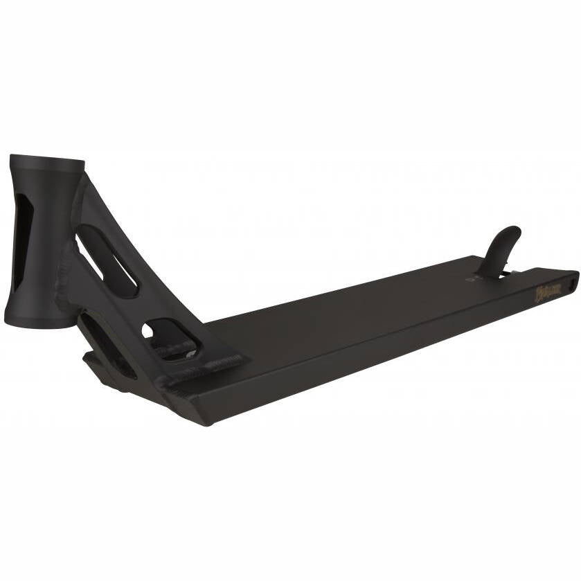 Addict Equalizer 2.0 Scooter Deck - Black/Gold 22.44" x 5.74"
