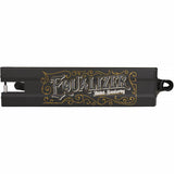 Addict Equalizer 2.0 Scooter Deck - Black/Gold 22.44" x 5.74"