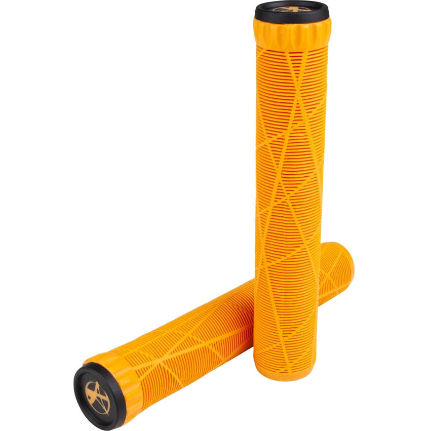 Addict Orange Scooter Grips - Orange