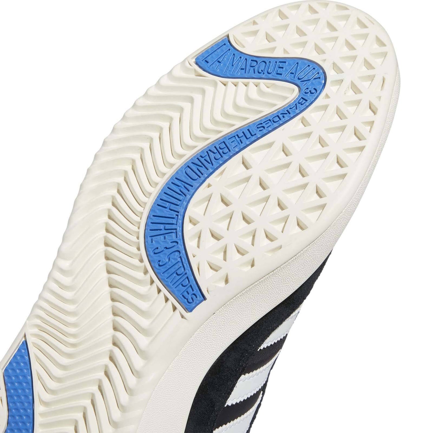 Adidas Puig Skate Shoes - Core Black/White/Blue Bird