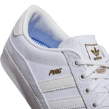 Adidas Puig Indoor Skate Shoes - White/Gum