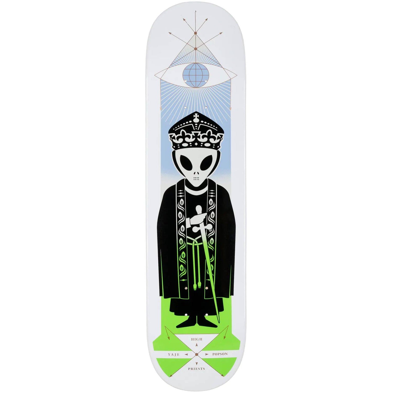 Alien Workshop High Priest Yaje Skateboard Deck 8''