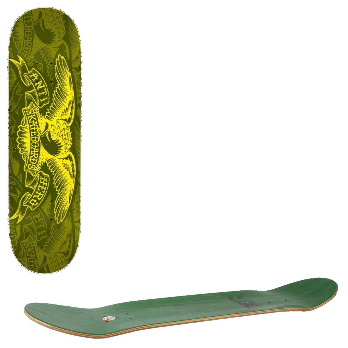 Anti Hero Copier Eagle Price Point Skateboard Deck - Olive 7.75''