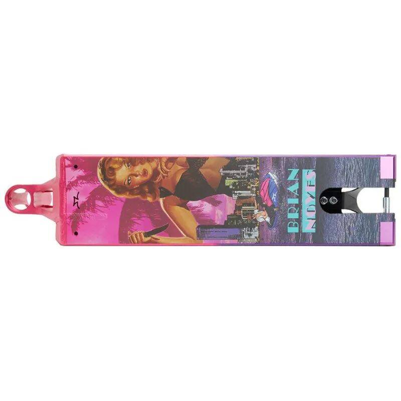 AO Scooters Noyes V2 Signature Scooter Deck - Purple 20.5''