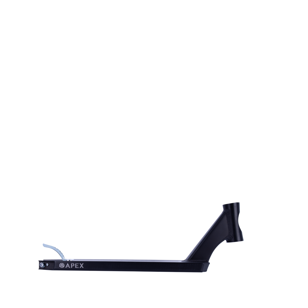 Apex Pro Peg Cut Scooter Deck - Black 19.3" x 5"