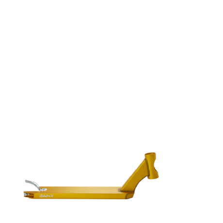 Apex Pro Scooter Deck - Gold 19.3" x 4.5"