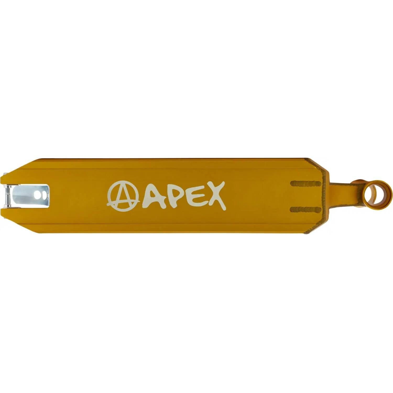 Apex Pro Scooter Deck - Gold 20.1" x 4.5"