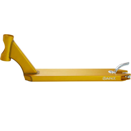 Apex Pro Scooter Deck - Gold 20.1" x 4.5"