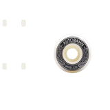 Autobahn AB-S Skateboard Wheels - White - 53mm