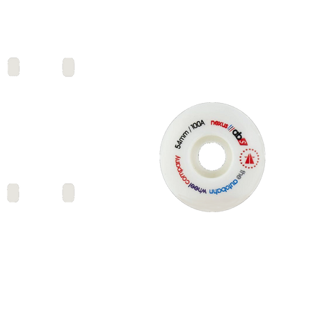 Autobahn Nexus Skateboard Wheels 51mm - White
