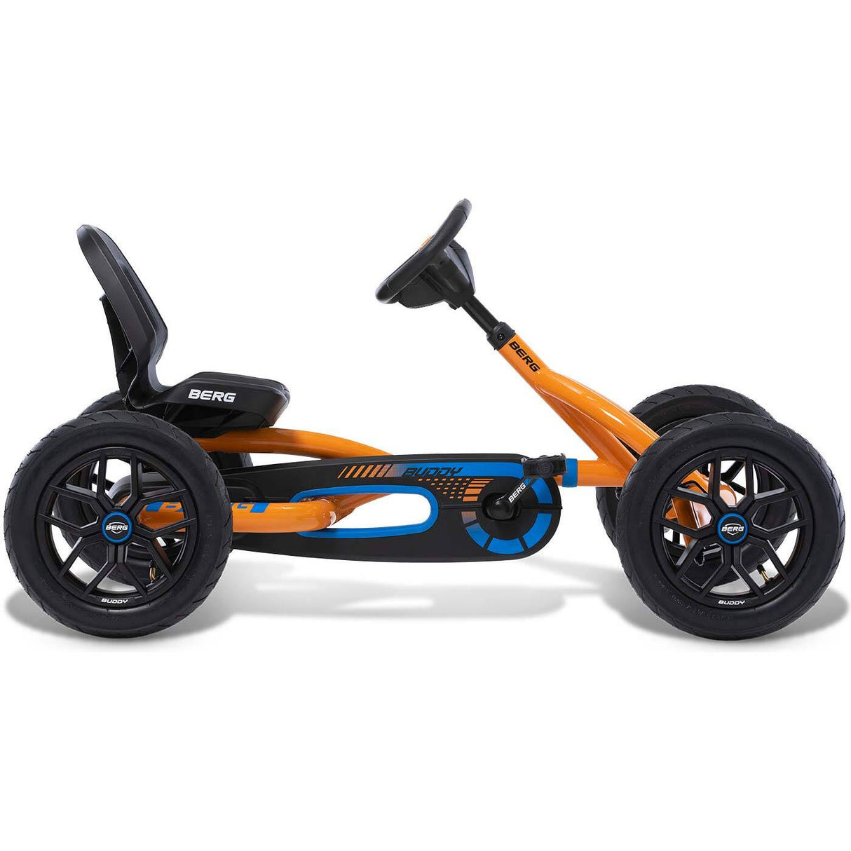 Berg Buddy B Ride On Pedal Kart - Orange