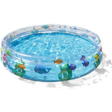 Bestway 60" x 12" Deep Dive 3-Ring Paddling Pool