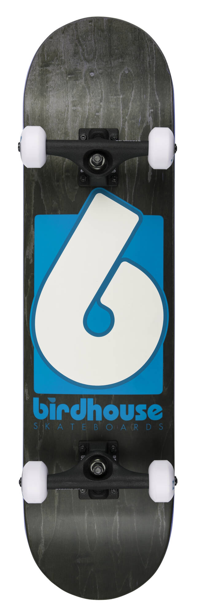 Birdhouse Stage 3 B Logo Complete Skateboard - Black 8''