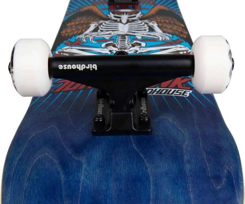 Birdhouse Stage 3 Hawk Birdman Complete Skateboard - Blue 8''