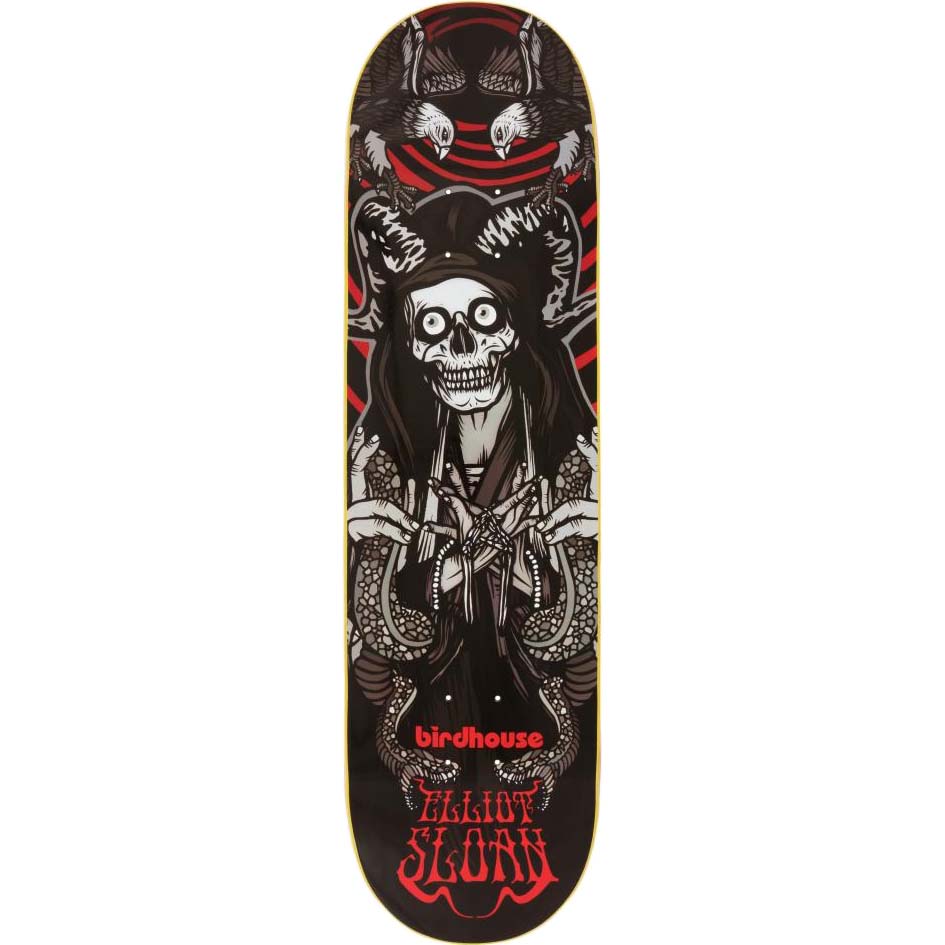 Birdhouse Pro Sloan Reaper Skateboard Deck 8.5" - Black