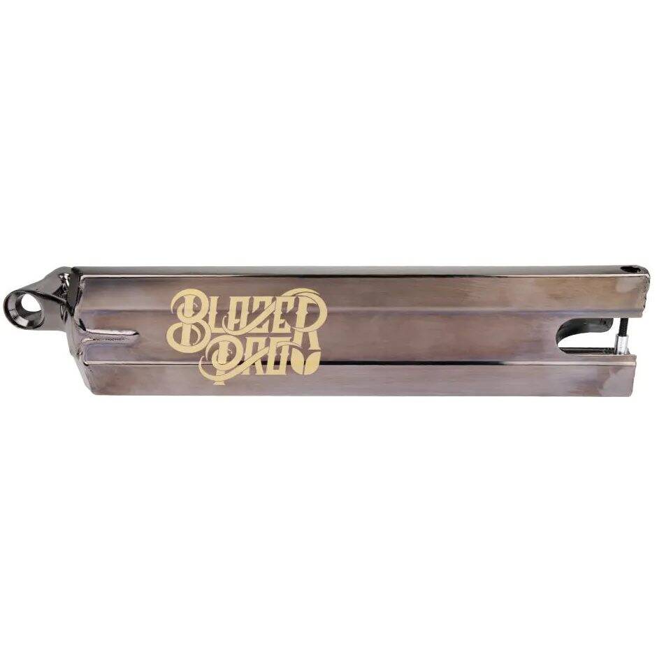Blazer Pro Raider Scooter Deck - Black Chrome 560mm x 130mm