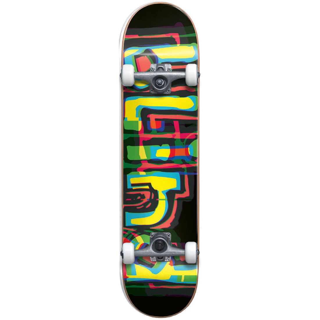Blind Logo Glitch Complete Skateboard - Black 7.875''