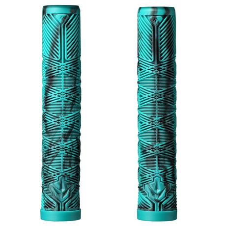 Blunt V3 160mm Bar Grips - Black/Teal