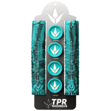 Blunt V3 160mm Bar Grips - Black/Teal