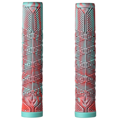 Blunt V3 160mm Bar Grips - Blue/Red