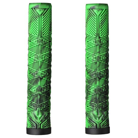Blunt V3 160mm Bar Grips - Green/Black