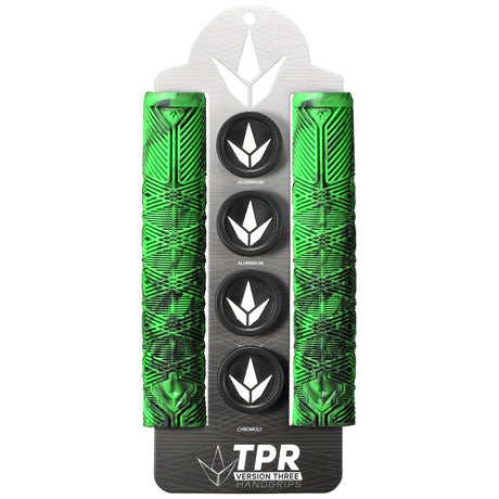 Blunt V3 160mm Bar Grips - Green/Black
