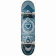 Blueprint Home Heart Complete Skateboard - Blue 8''
