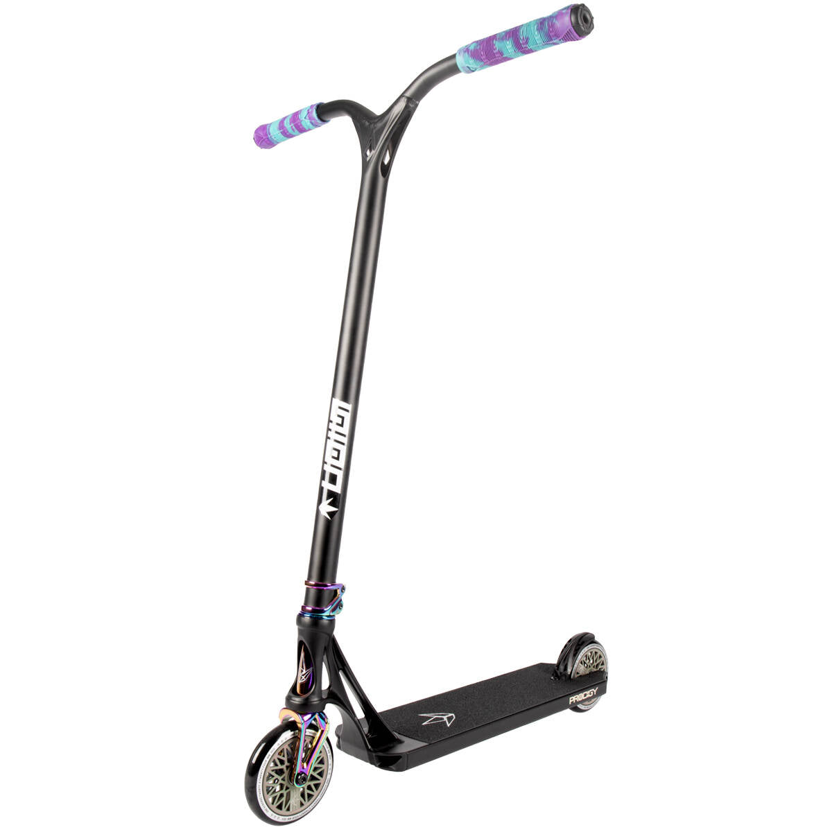 Blunt Prodigy X Union Park Custom Stunt Scooter - Black/Black/Oil Slick