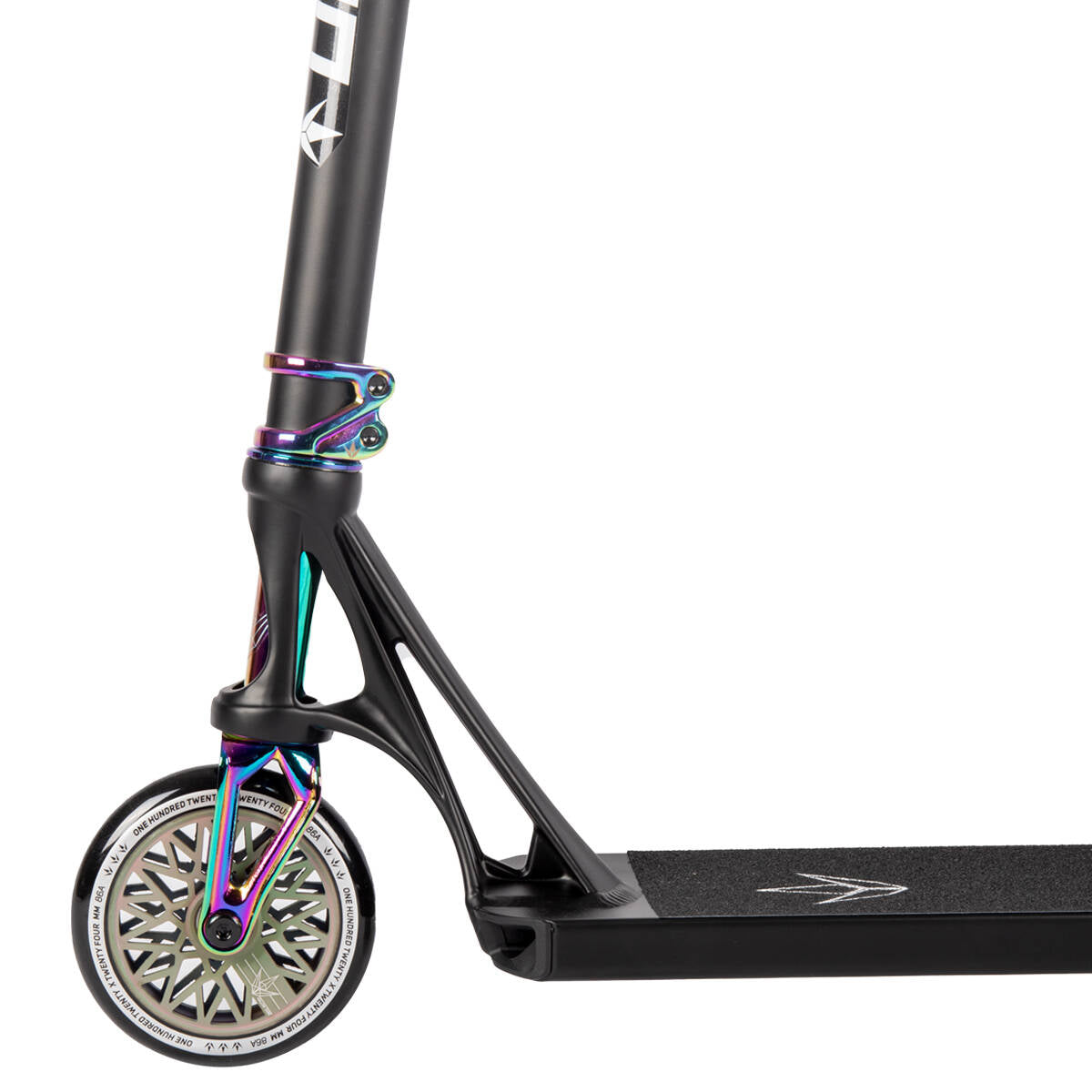 Blunt Prodigy X Union Park Custom Stunt Scooter - Black/Black/Oil Slick