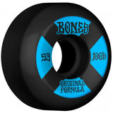 Bones OG 100's #4 V5 Sidecut Skateboard Wheels - Black 53mm