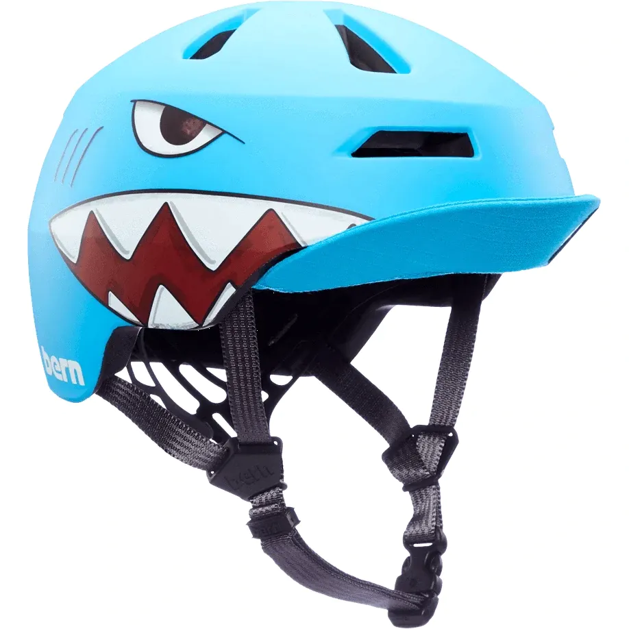 Bern Nino 2.0 Junior Bike Helmet - Matte Shark Bite