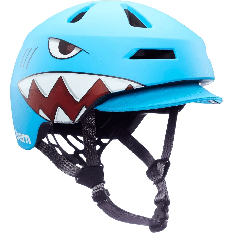 Bern Nino 2.0 Junior Bike Helmet - Matte Shark Bite