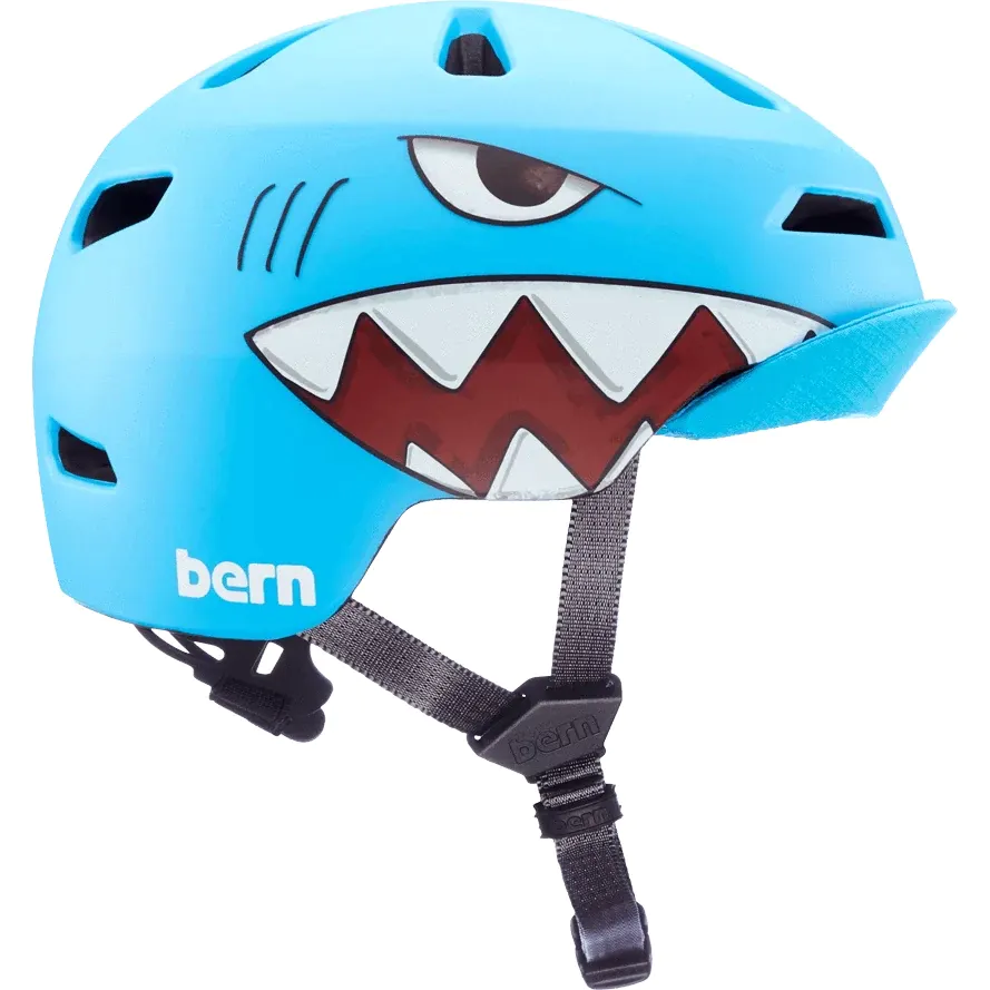 Bern Nino 2.0 Junior Bike Helmet - Matte Shark Bite