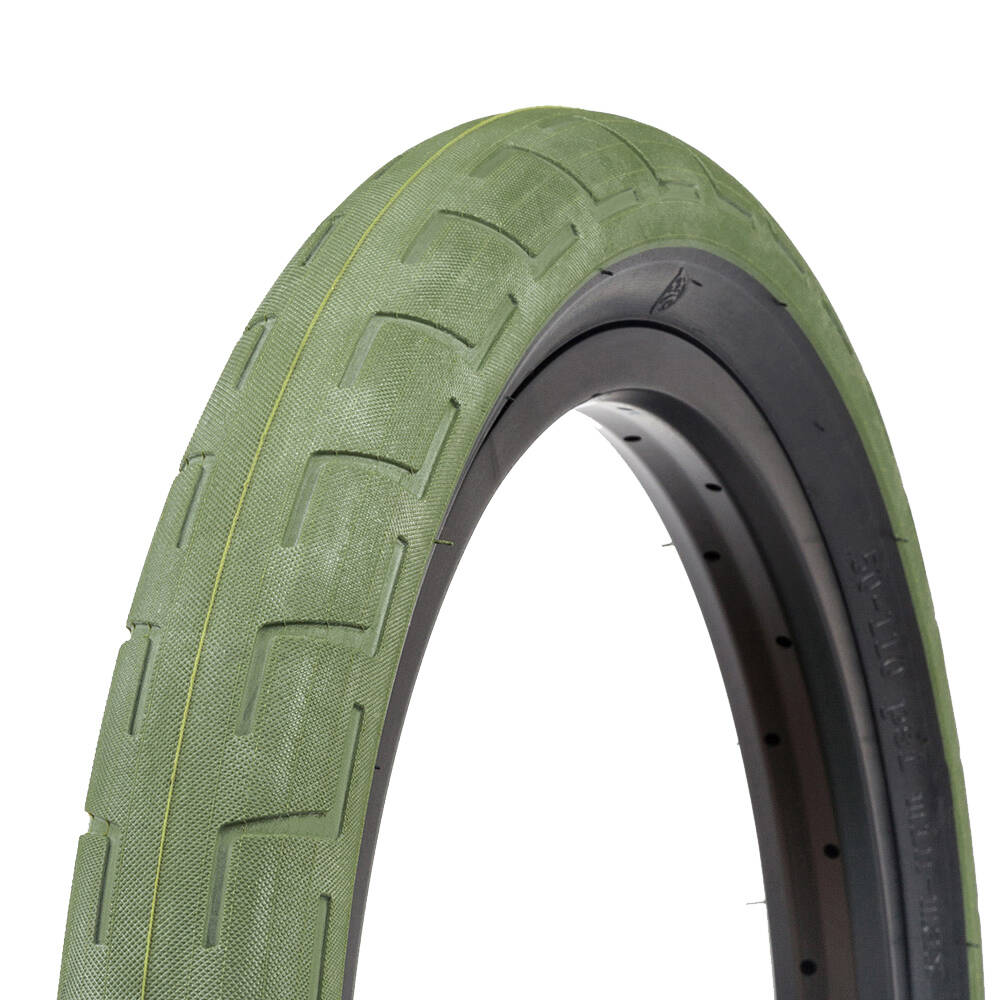 BSD Donnastreet 2.3'' BMX Tyre - Surplus Green