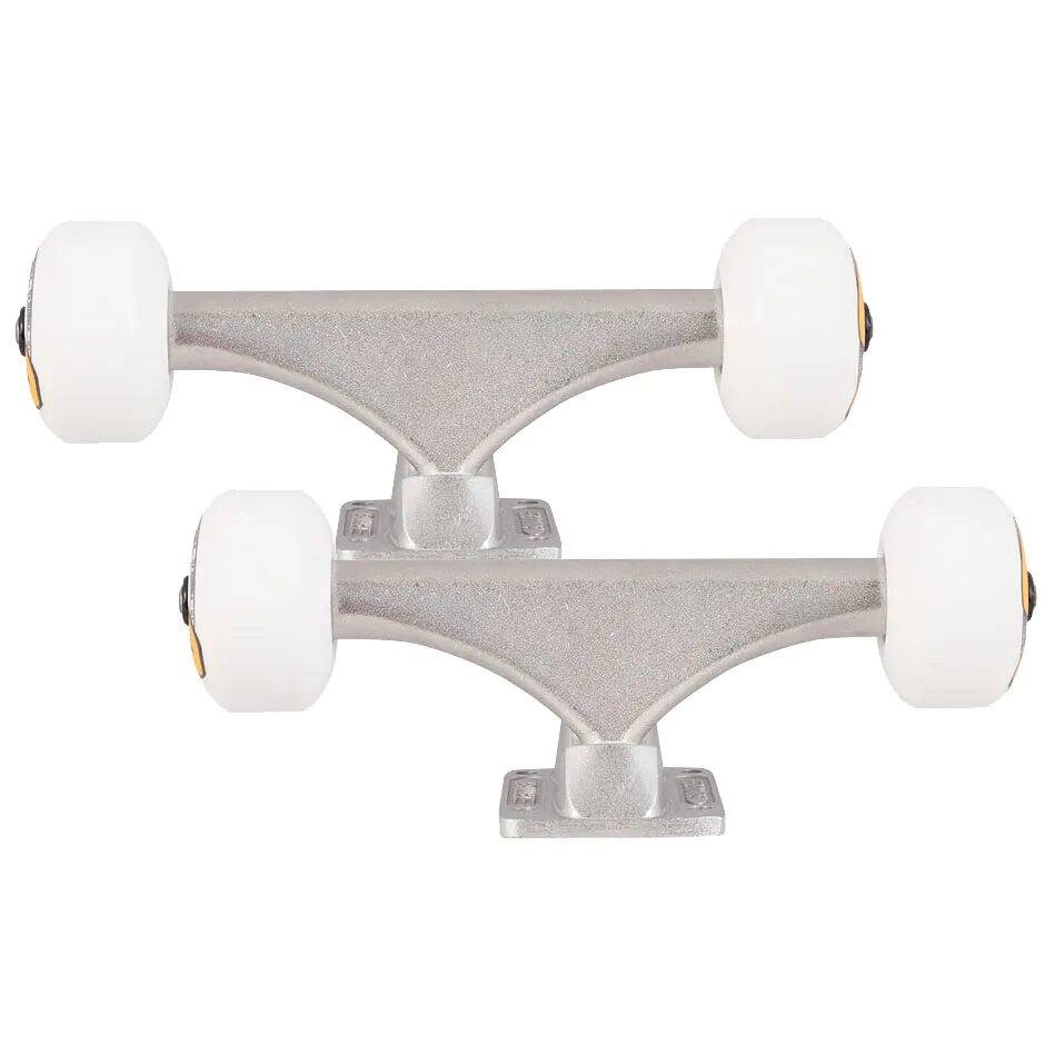 Bullet OJ Logo Truck Assembly - Silver 130mm/53mm 